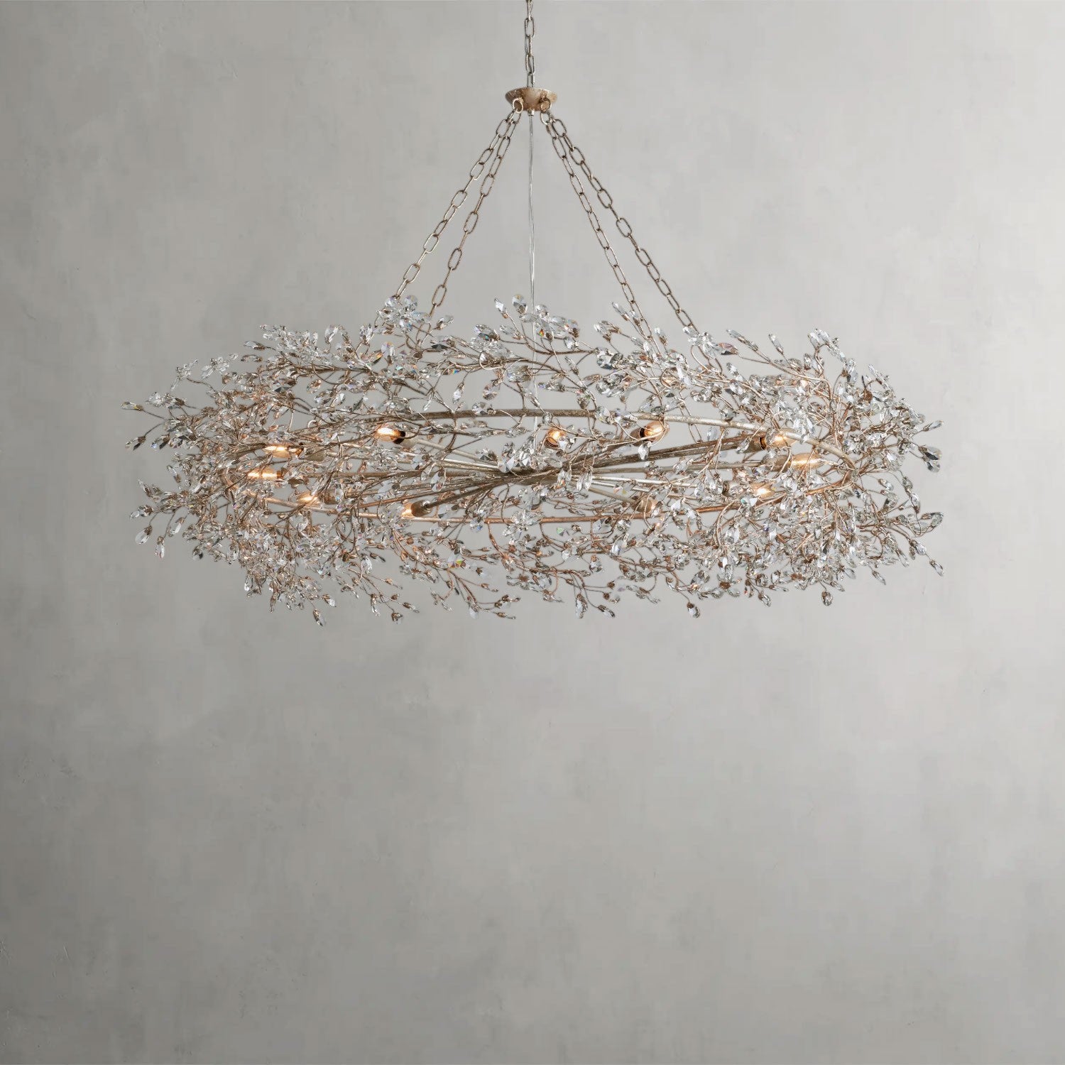 Fiore Crown Chandelier 39", 48", 60"